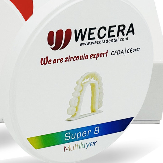 900Mpa Pre Shaded Zirconia Blocks 98mm Diameter For Lifelike Dental Prosthetics