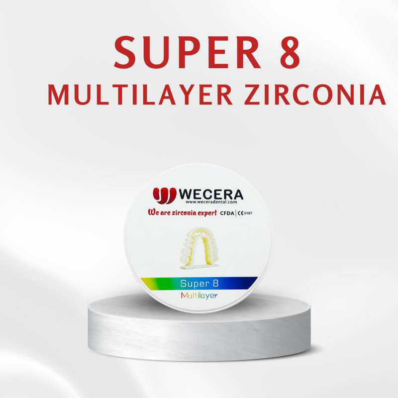 Dental Labs Can't Miss Zirconia Dental Block for MCXL/MCX5 Milling