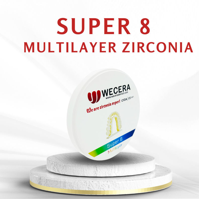 Zirconia Multi Layer Ceramic Disc Featuring Smooth Surface Designed for Telecommunications Equipment and Signal Processing